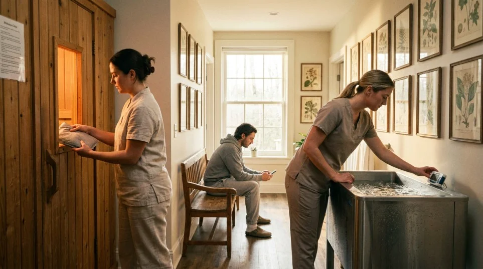 two womans working in YourBio Haus